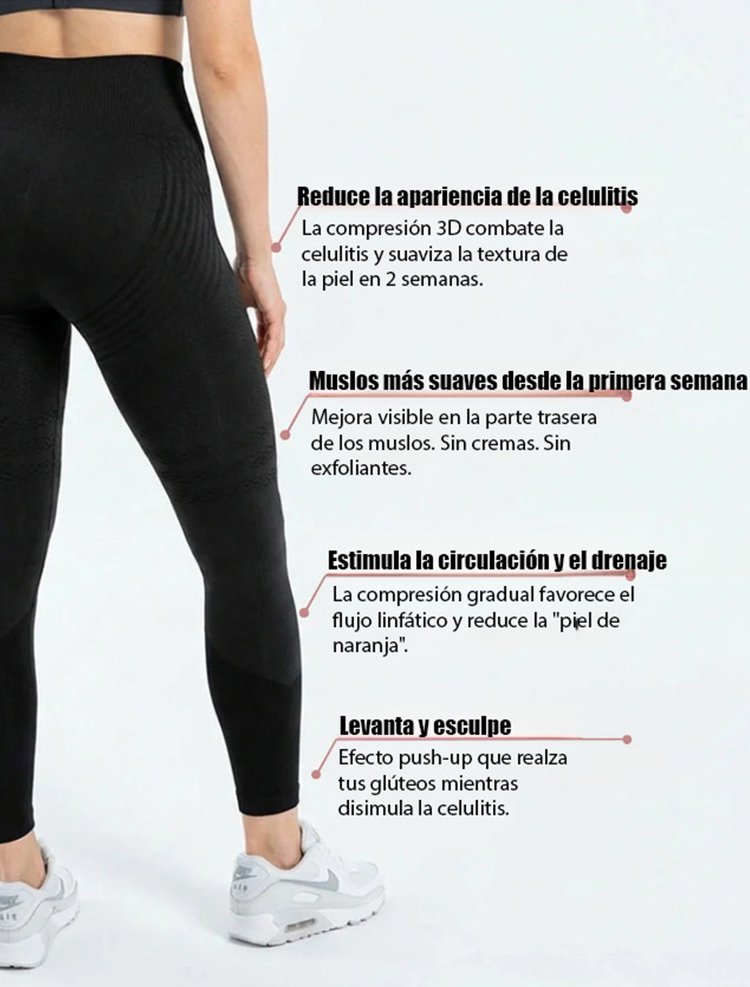 【Pantalones de yoga para adelgazar y quemar grasa con compresión 3D】