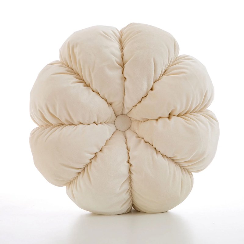 北欧ベルベット8弁カボチャ枕