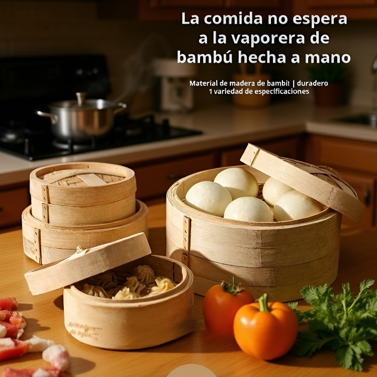 Accesorio de cocina para cocción al vapor