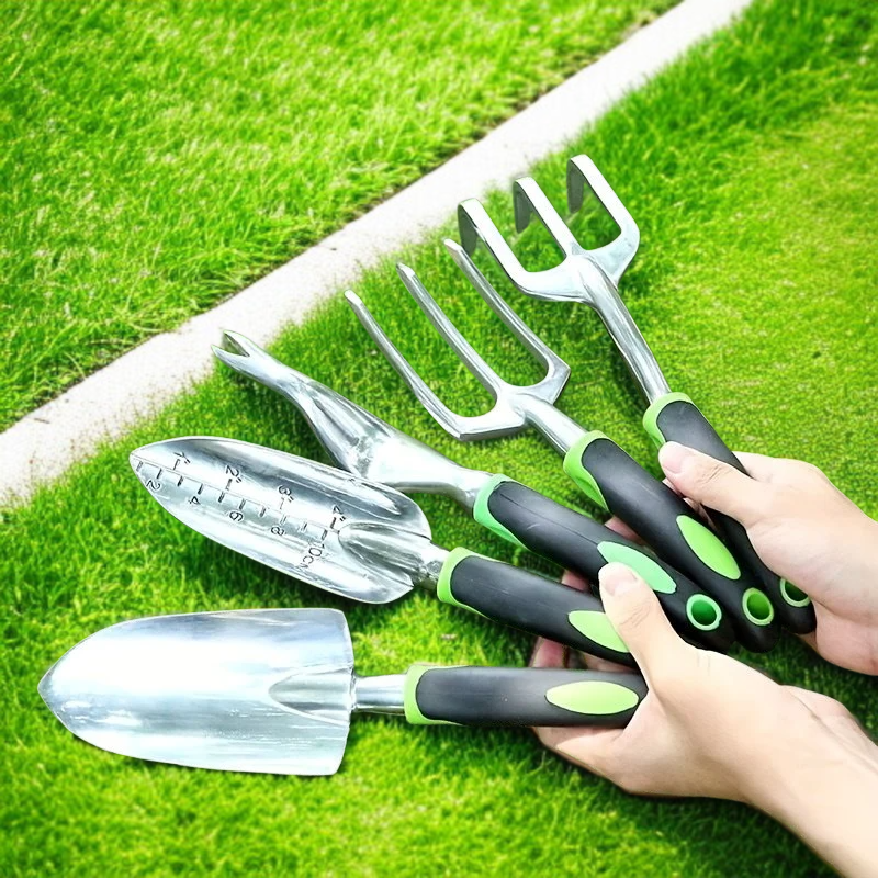 원예 가정용 알루미늄 합금 작은 삽 심기 꽃삽 흙 파서 꽃꽂이 꽃 심기 채소삽