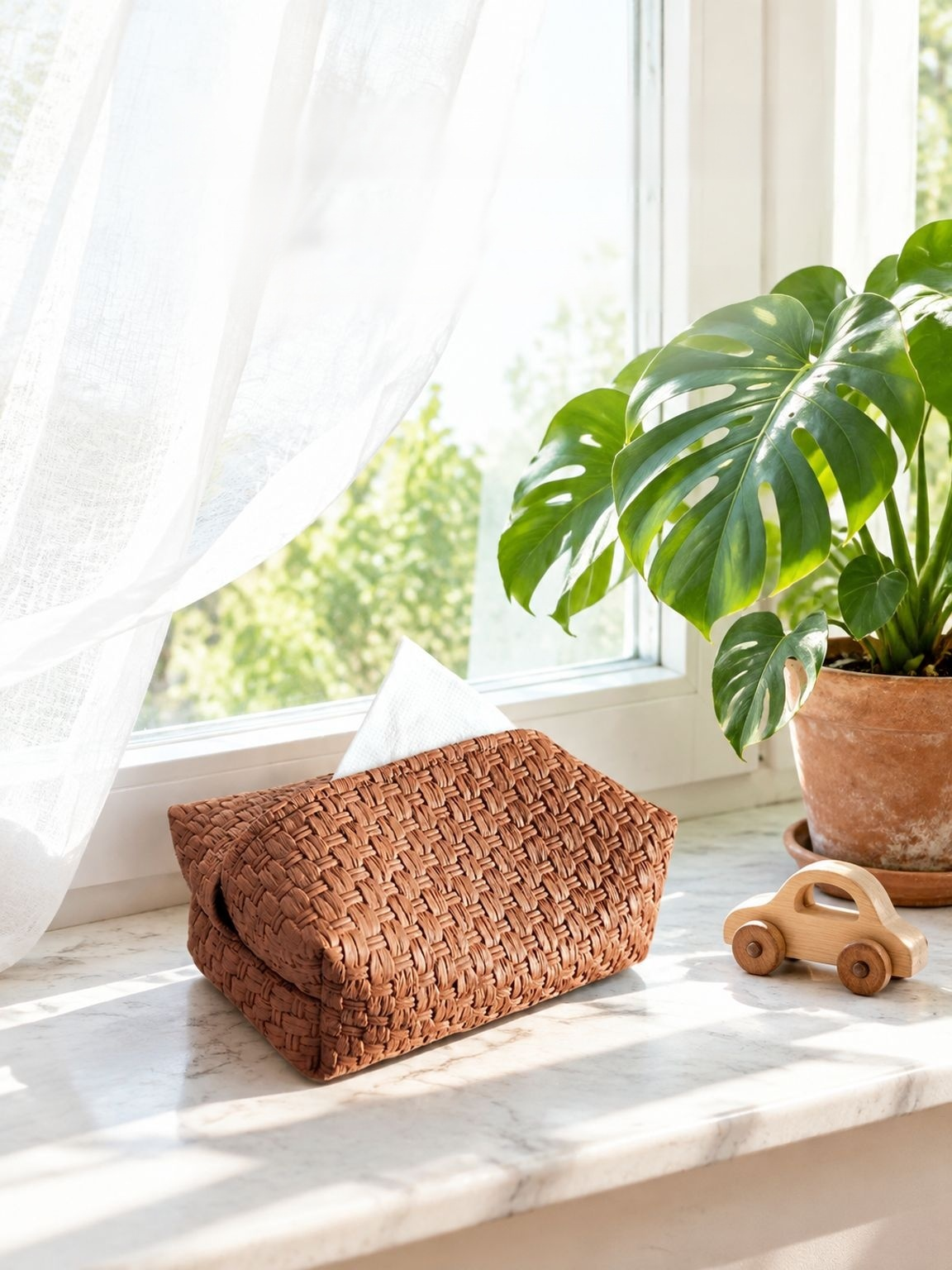 Stilvolle Taschentuchbox als praktisches und dekoratives Wohnaccessoire