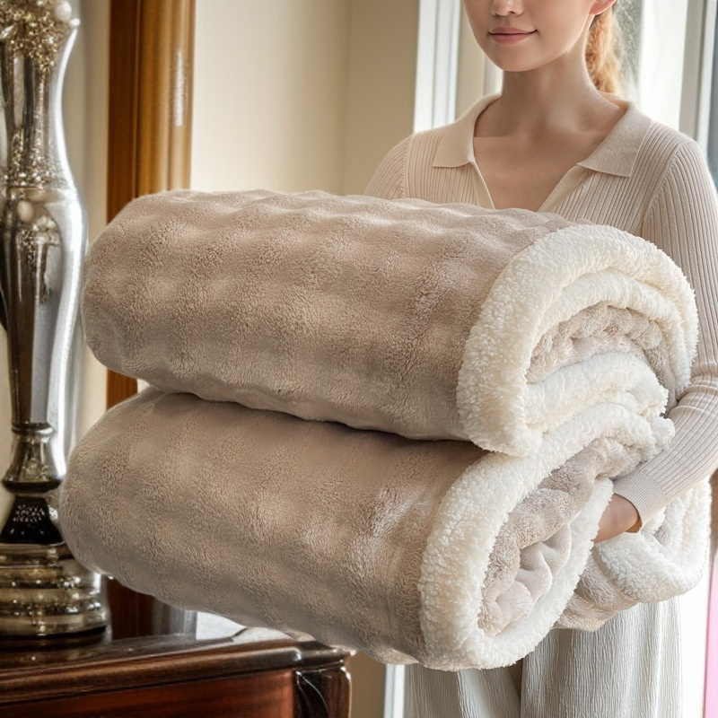 雙層加厚毛毯沙發搭配推薦