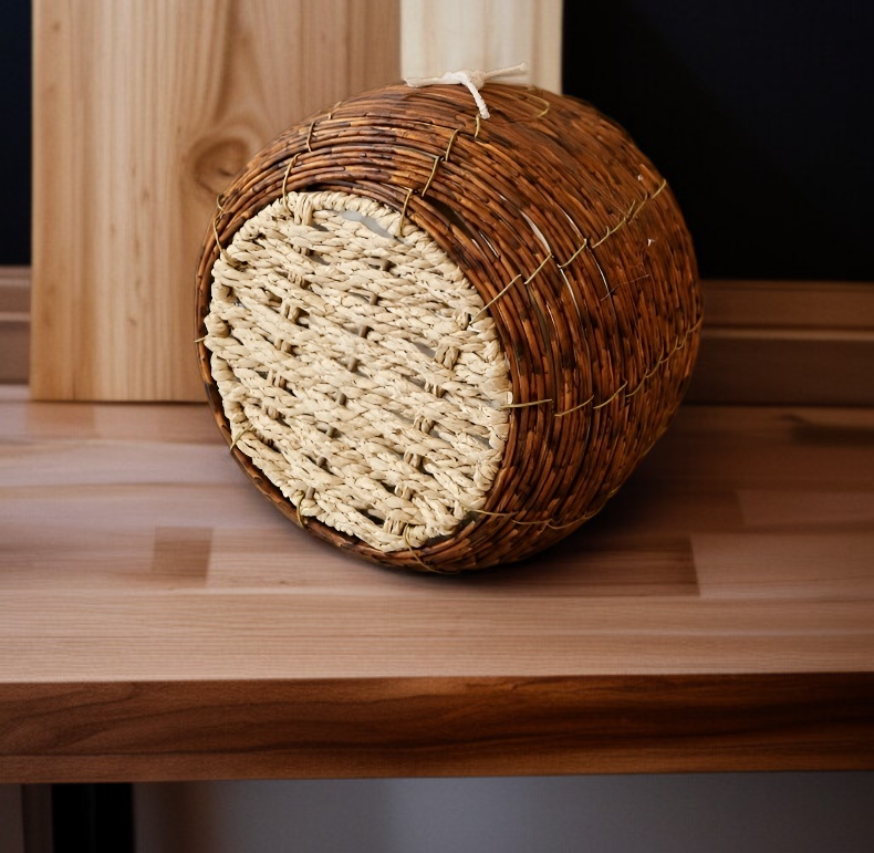 ドライフラワー部分のクローズアップ