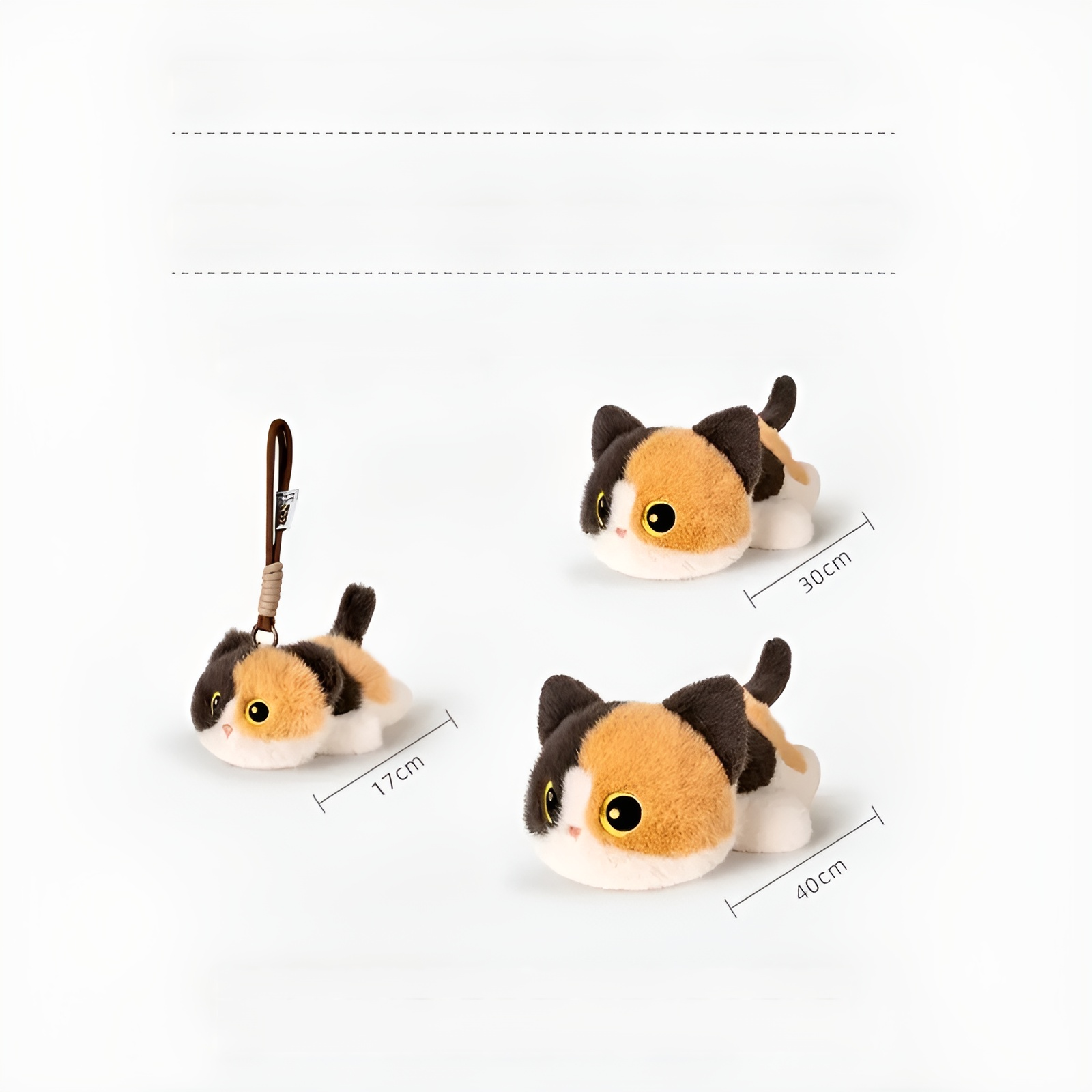 Cat Plush Keychain