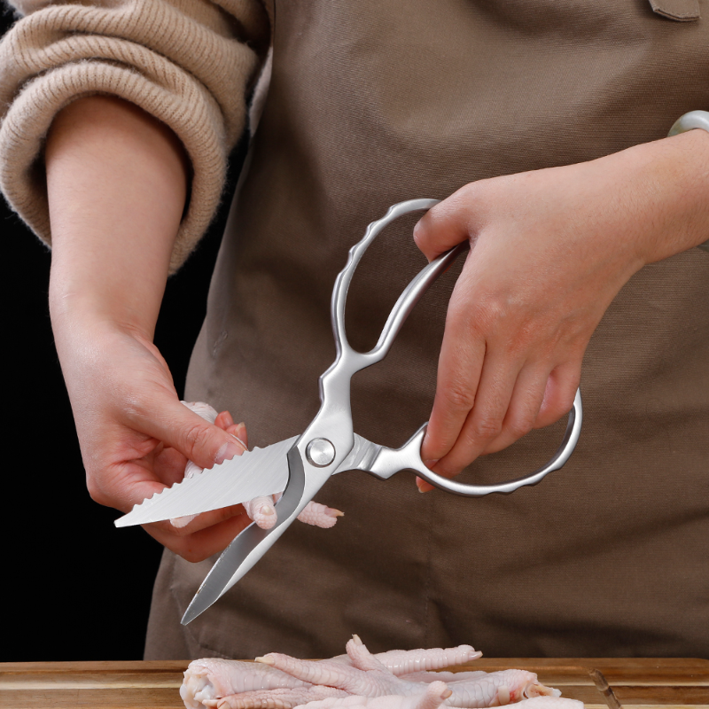 Ciseaux de cuisine en acier inoxydable