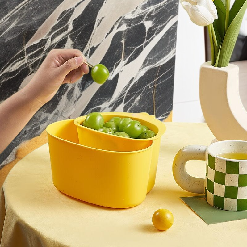 주방용 2단 과일 트레이