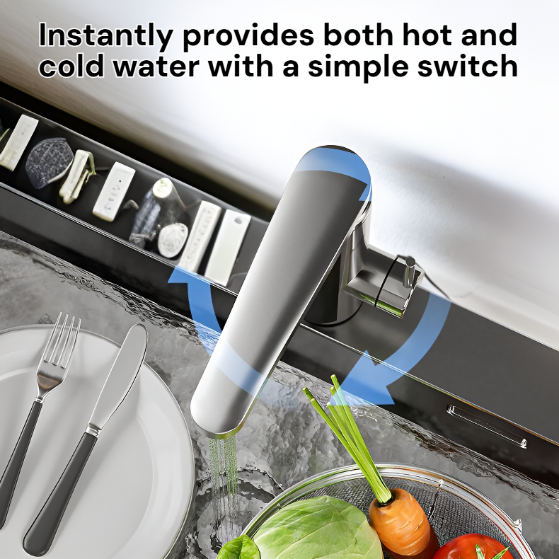 Hot and Cold Dual-use Electric Water Heater Faucet for Home Plumbing Hardware