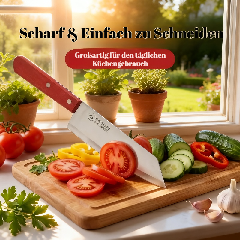 Küchen-Edelstahl Schneidemesser, zum Schneiden und Schälen von Gemüse und Obst