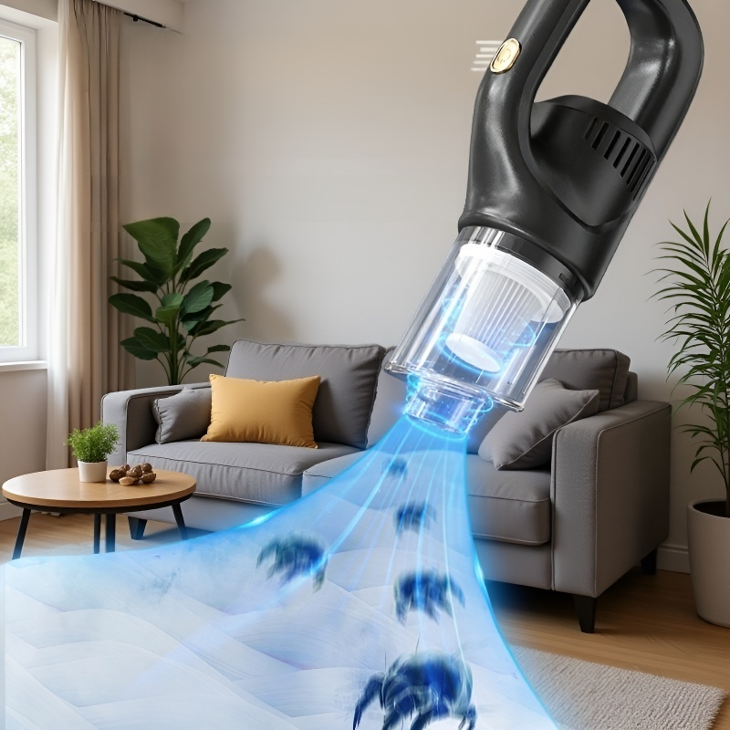 차량용 가정용 무선청소기 휴대용 미니 핸드헬드 청소기 자동차 전용 고출력 소형 가정용 청소기