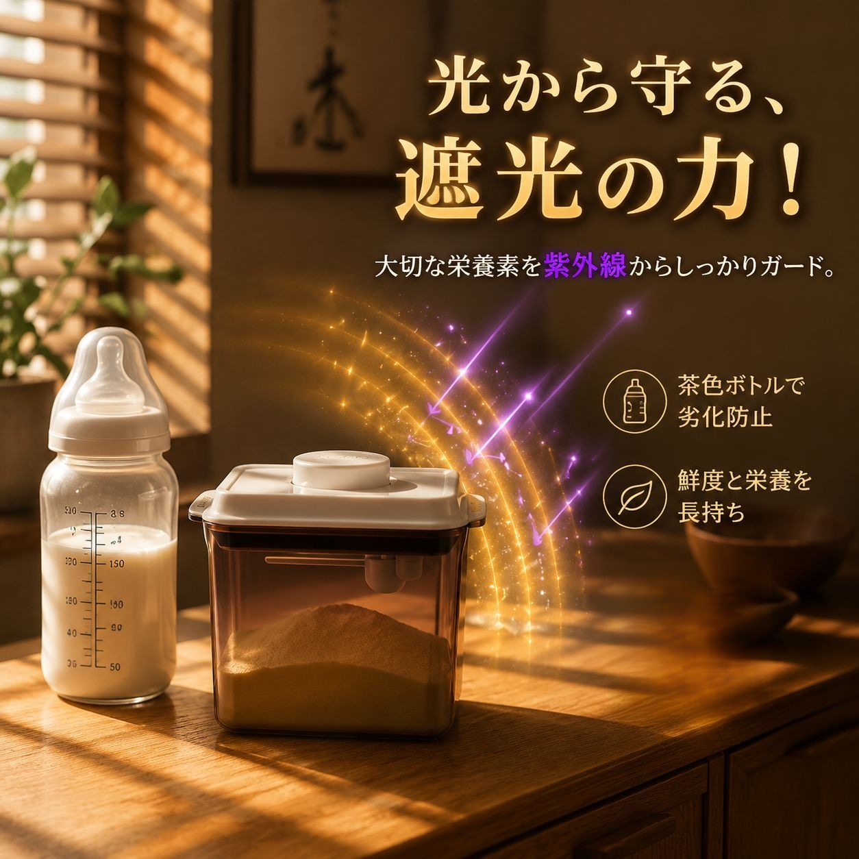 乳幼児用ミルク保存ボトル 携帯ミルクケース 防湿防カビ