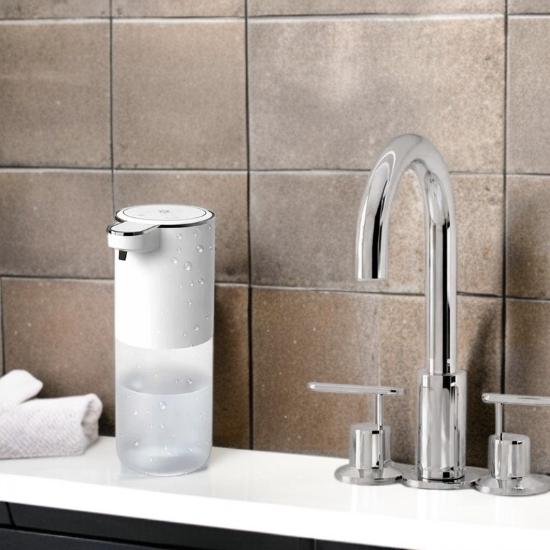 Rechargeable Intelligent Foam Soap Dispenser Wall-Mounted/Desktop Automatic Hand Wash Dispenser