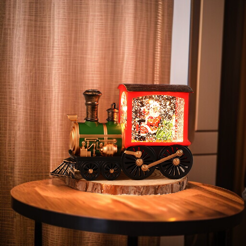 크리스마스 파티 기차 테이블 장식품