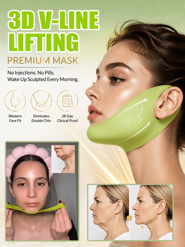 [No injections, no pills]  V-face lifting band