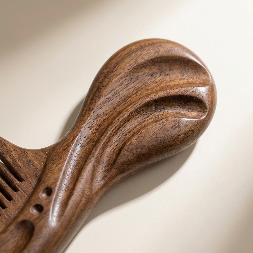 Solid wood combs (2 pieces)