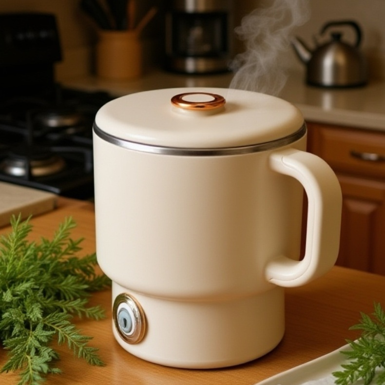 耐久性に優れたステンレス製ケトル