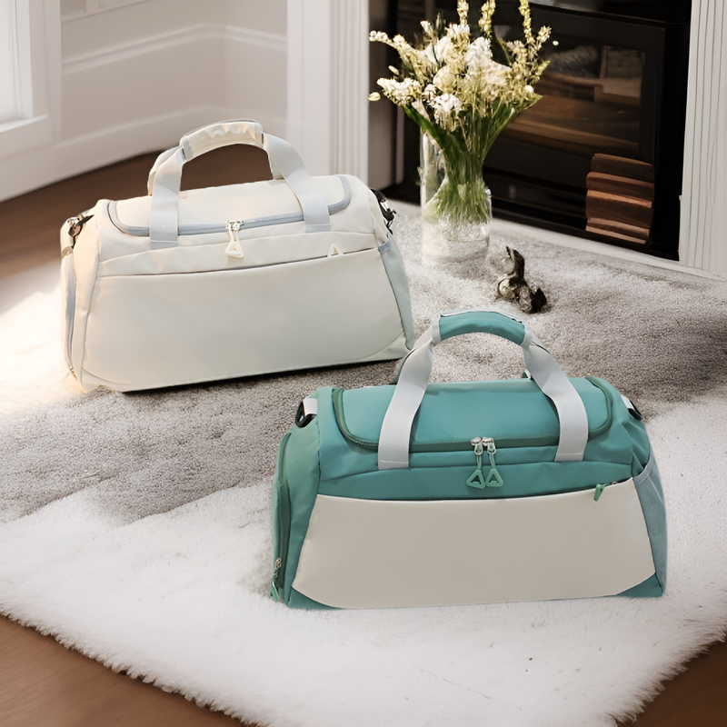 Dry and wet separation gym bag