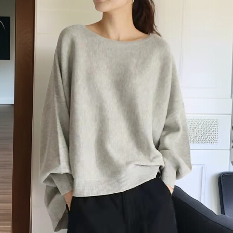 小さいトレーナー女性トップス緩いジャケット Slouchy スタイル レディース トレーナー