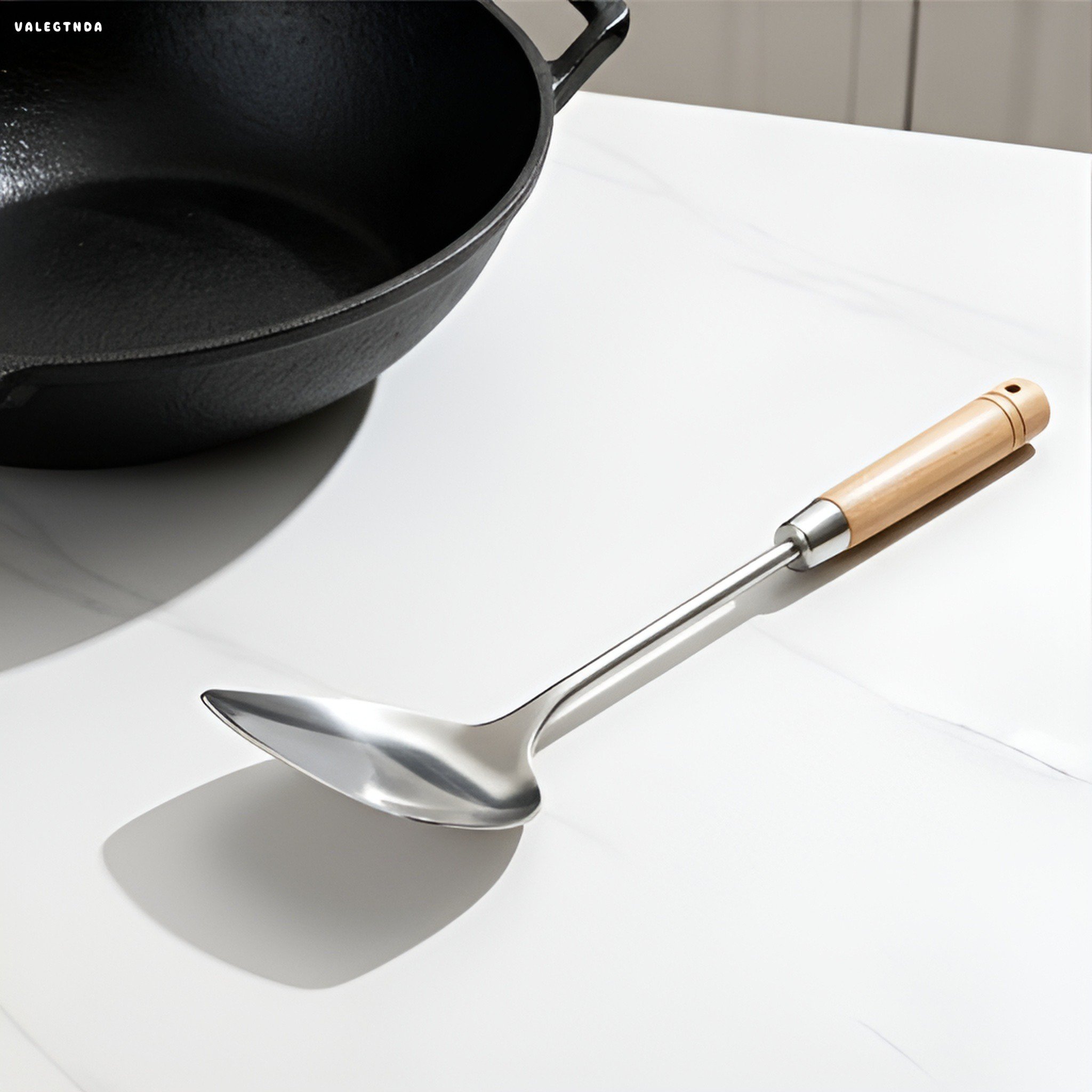 4개 316 스테인리스 스틸 두꺼운 요리 주걱