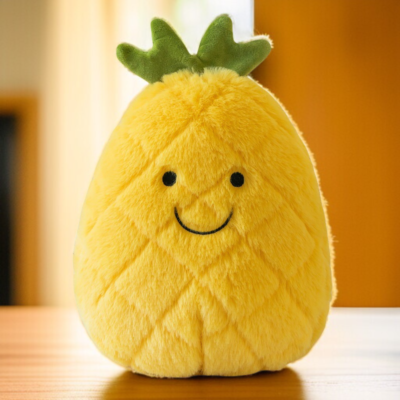 模擬水果毛絨公仔玩具