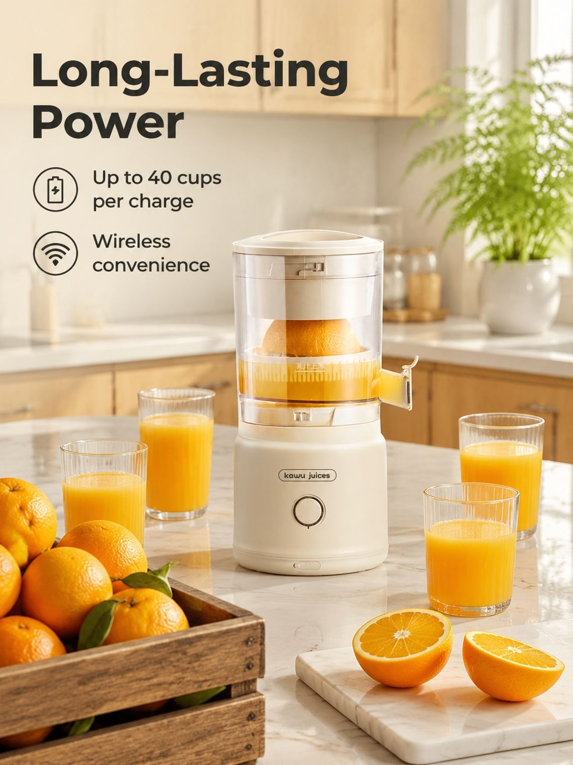 JMY-Multifunctional Fully Automatic Wireless Juicer