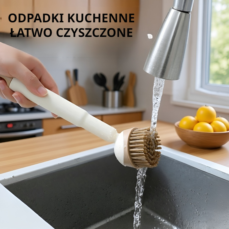 Wielofunkcyjna szczotka do czyszczenia z długą rączką
