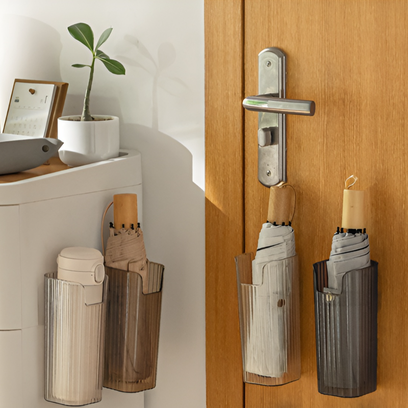 壁掛式雨傘收納架