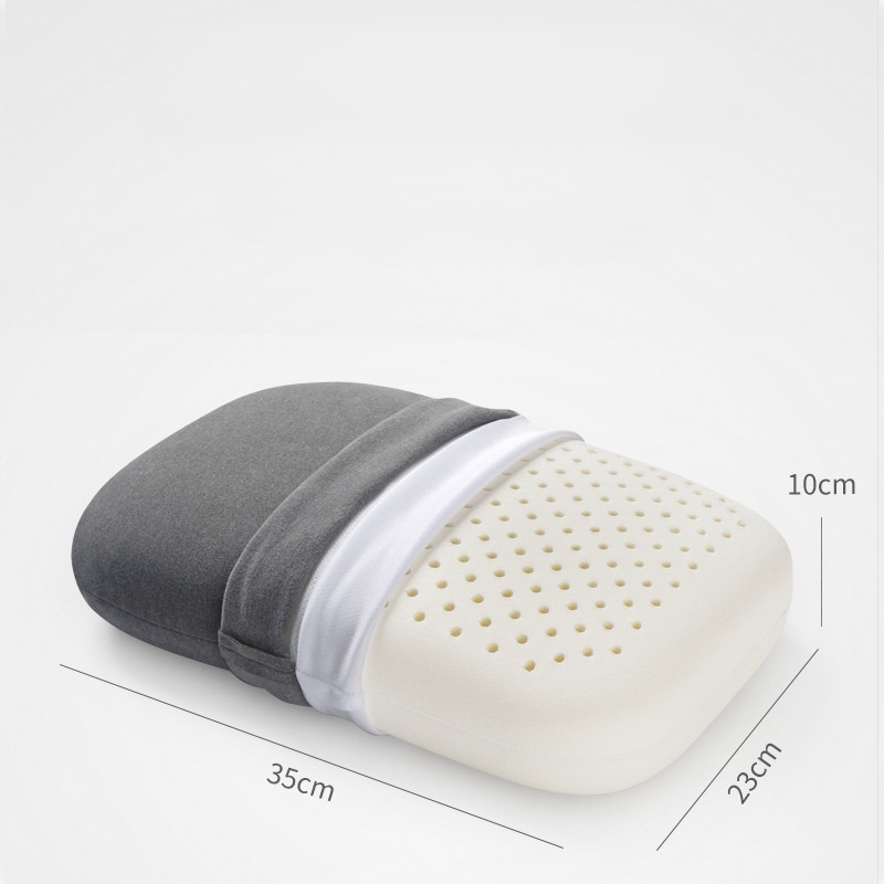 Portable Neck Support Latex Pillow