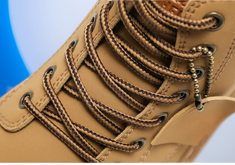 내구성 좋은 남성용 마틴 부츠 밑창