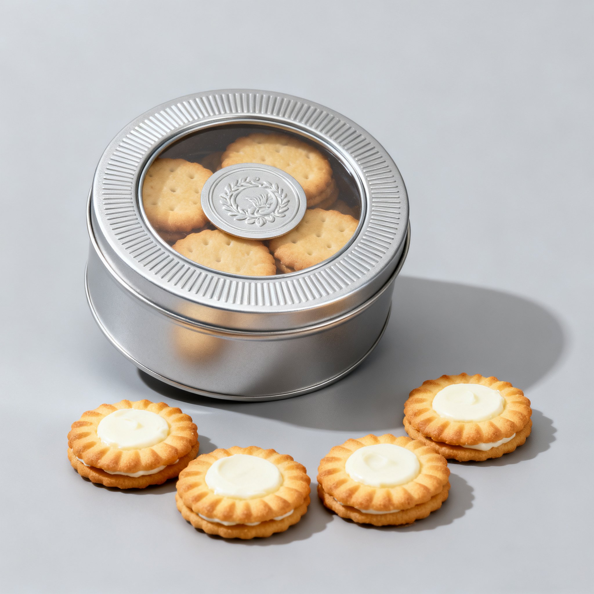 달콤한 레몬 크림 샌드위치 쿠키