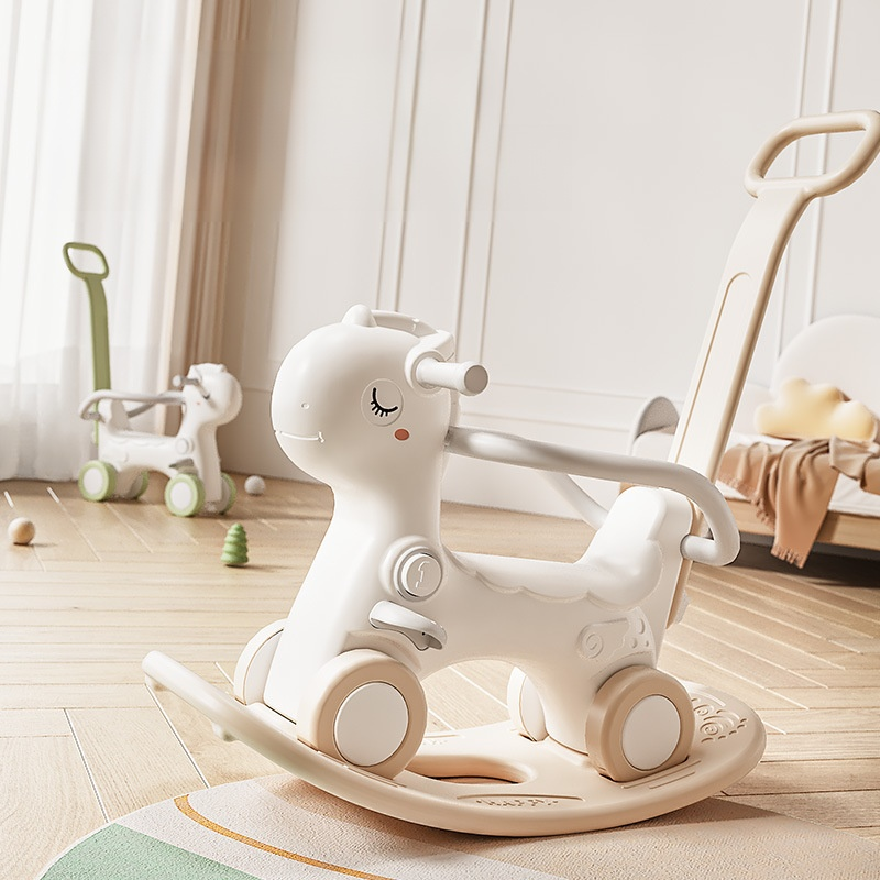 아기 목마 흔들카 삼합일 놀이차