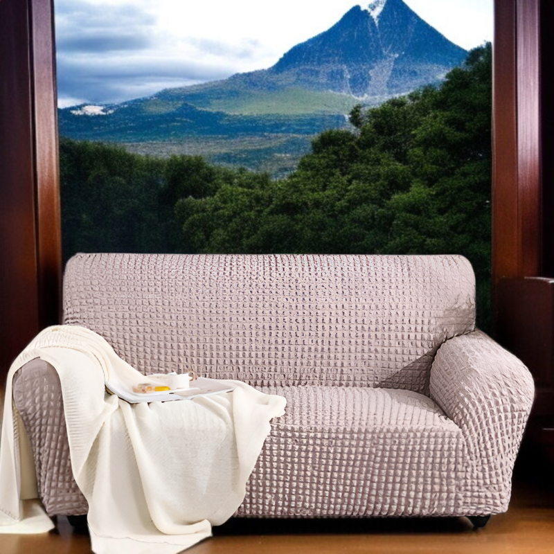 厚みのあるシアサッカーソファカバー高重量オールインクルーシブ伸縮性ソファカバーユニバーサルソファカバーフルカバーコンビネーションソファタオル