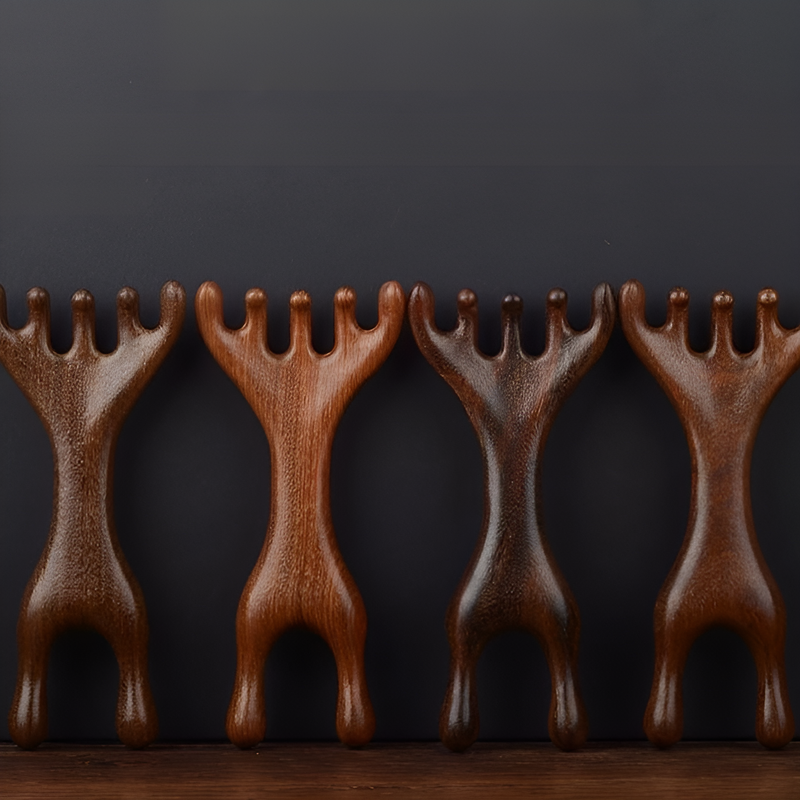 금실이 들어간 사슴뿔 마사지기