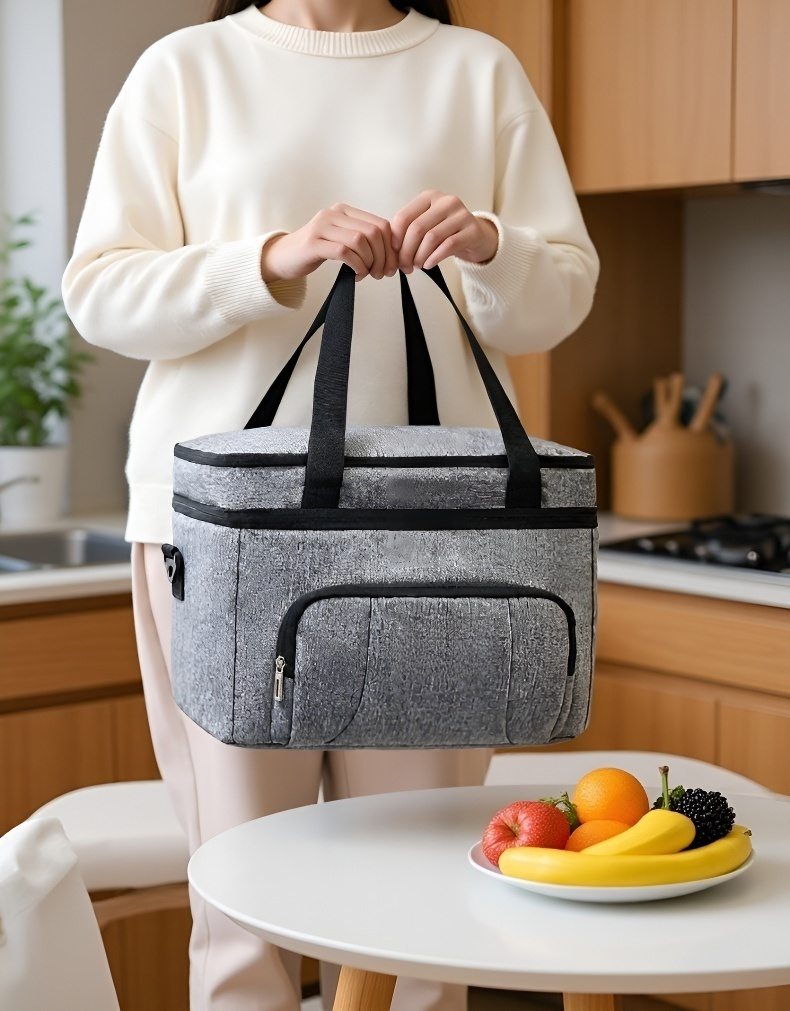 Bolsa térmica doble capa con gran capacidad