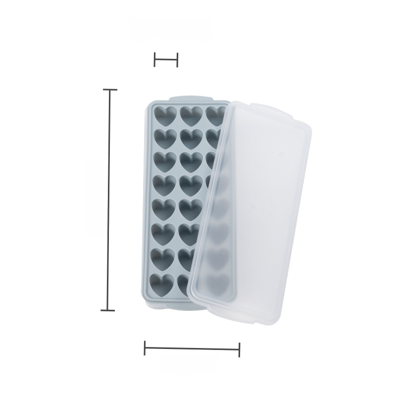 心型矽膠製冰盒