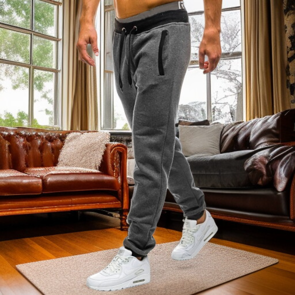 メンズカジュアルパンツが大ヒット予約可能な若者向けストレッチワイドフィットロングパンツ