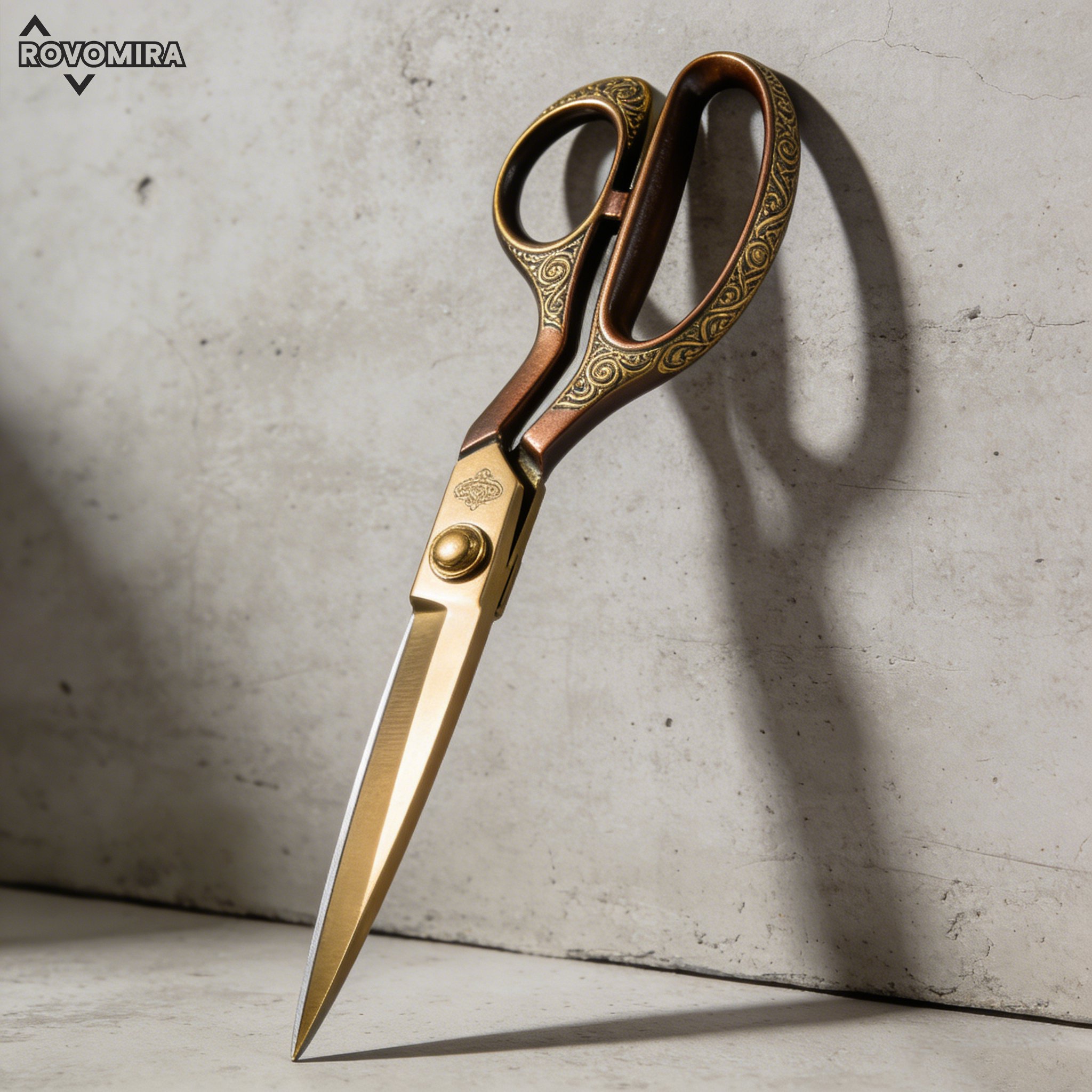 กรรไกรที่ออกแบบมาอย่างประณีต 3 อัน