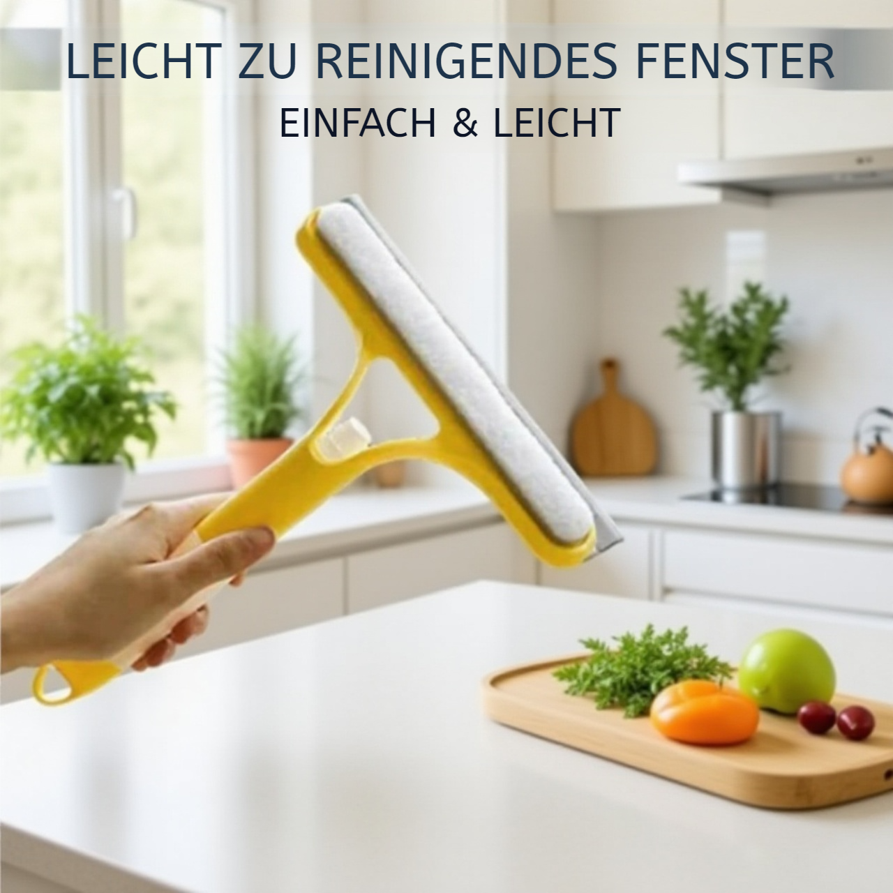 Scheibenwischer und Sprühflasche kombiniert für Fenster und Auto