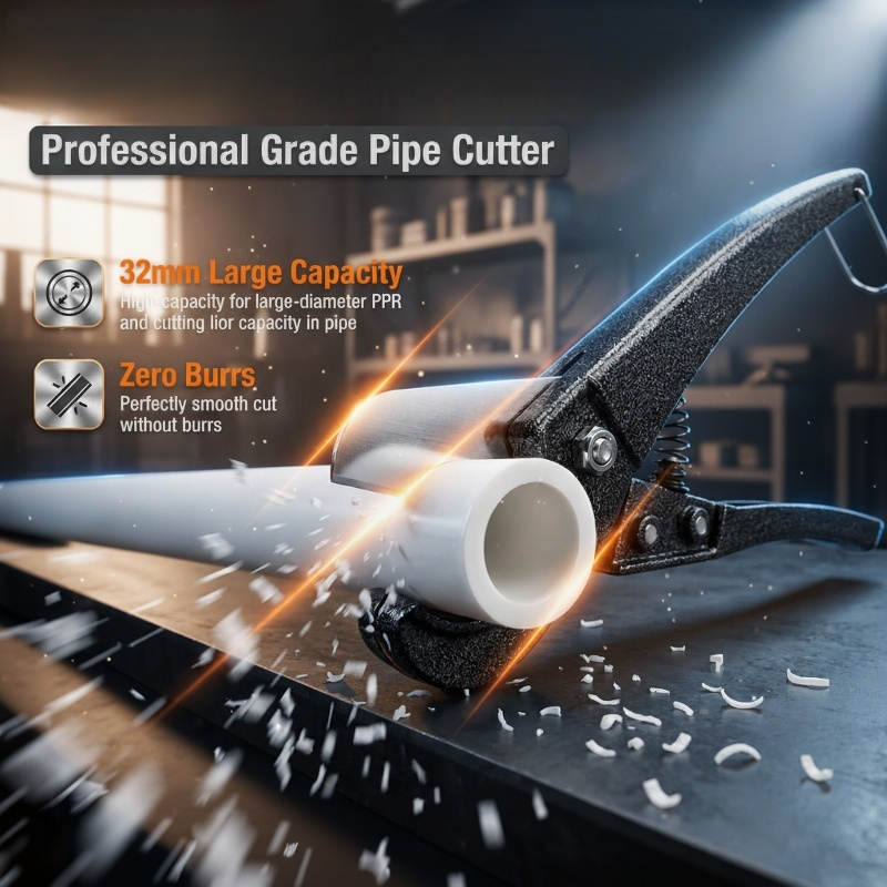 Multifunctional Plastic Pipe Cutter
