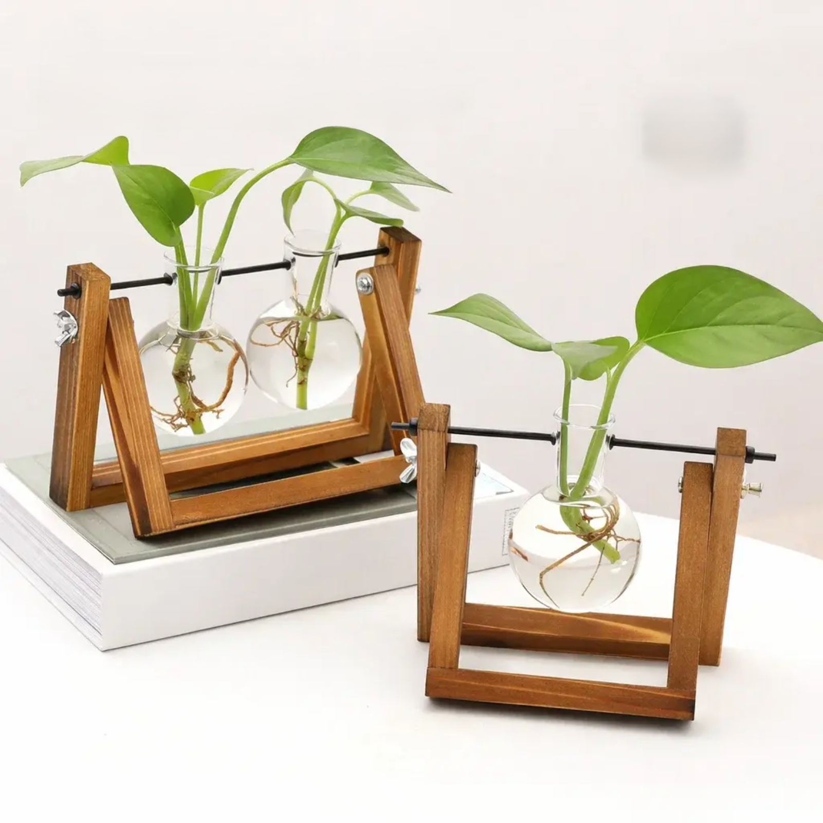 Vase pour fleurs séchées, objet décoratif créatif pour embellir le bureau