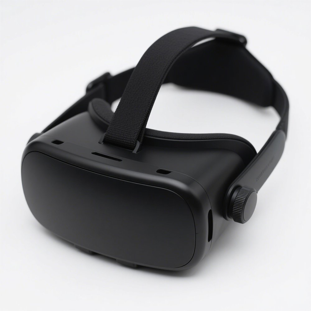 VR headset z ultračirého kompozitního materiálu, vše v jednom