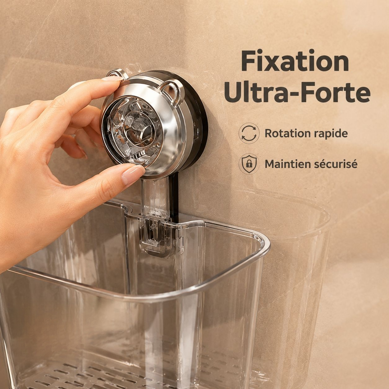 Boîte de rangement murale pour la cuisine