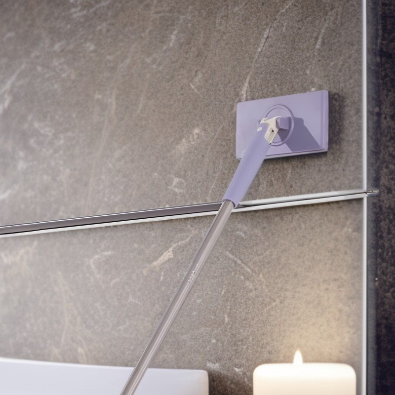 가정용 작은 밀대 물티슈 클린 플랫 밀대 게으름뱅이 집게 미니 세면대