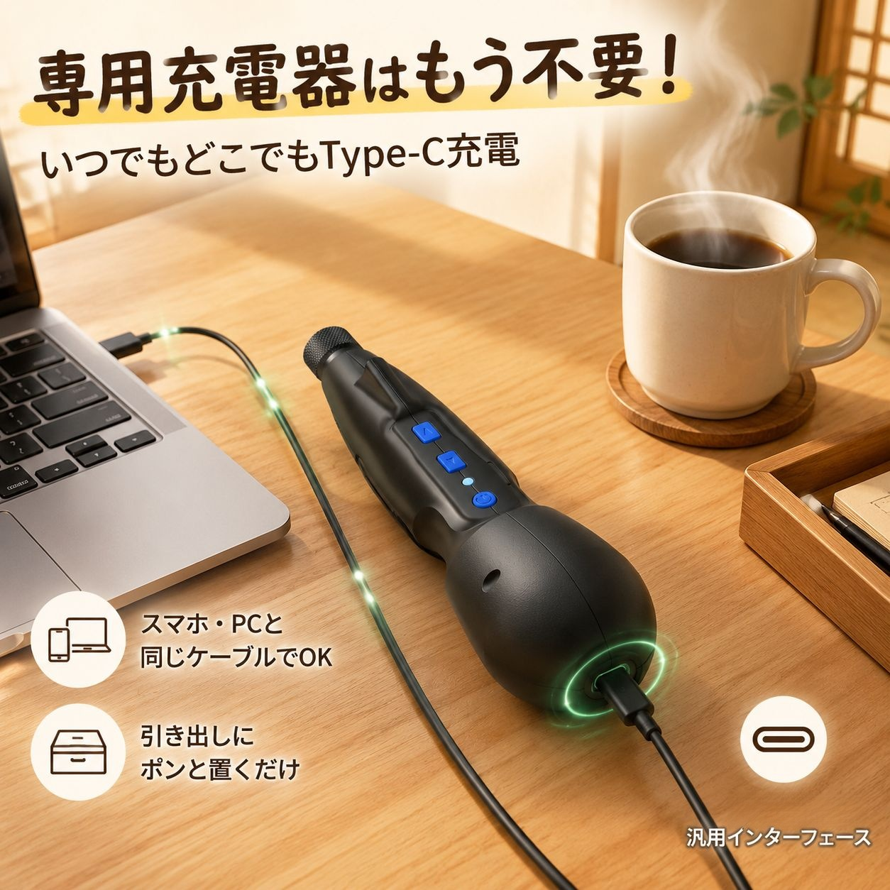 家庭用ミニ無線充電ドライバー