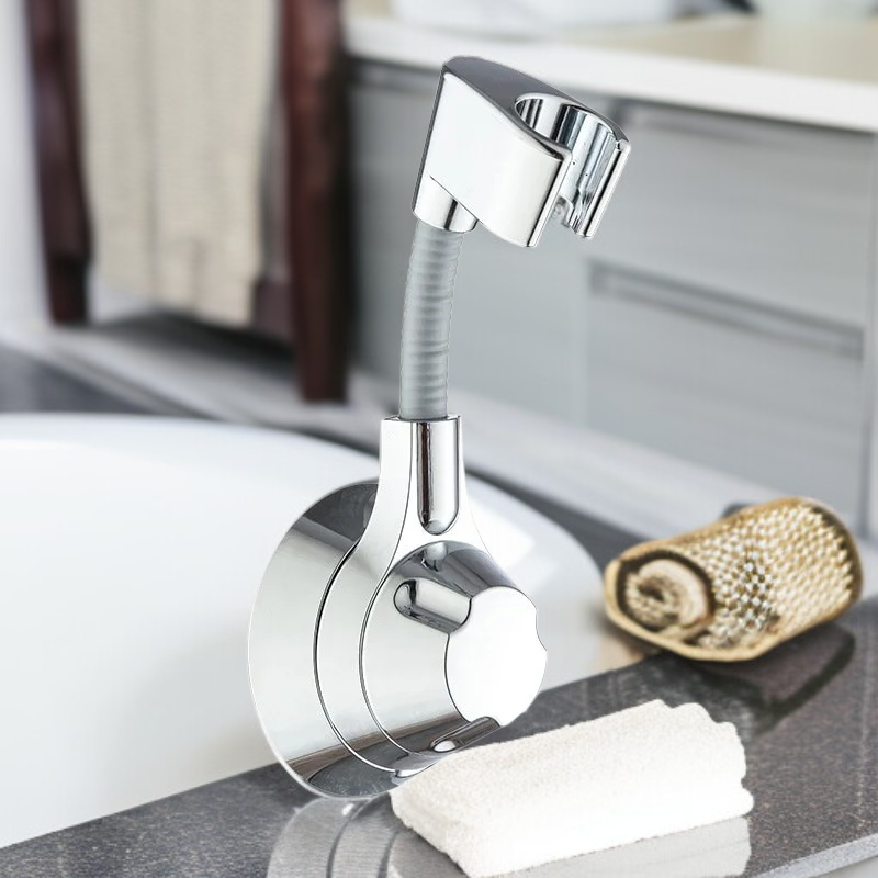 ขายึดฝักบัวแบบปรับทิศทางได้ ติดตั้งง่ายไม่ต้องเจาะผนัง