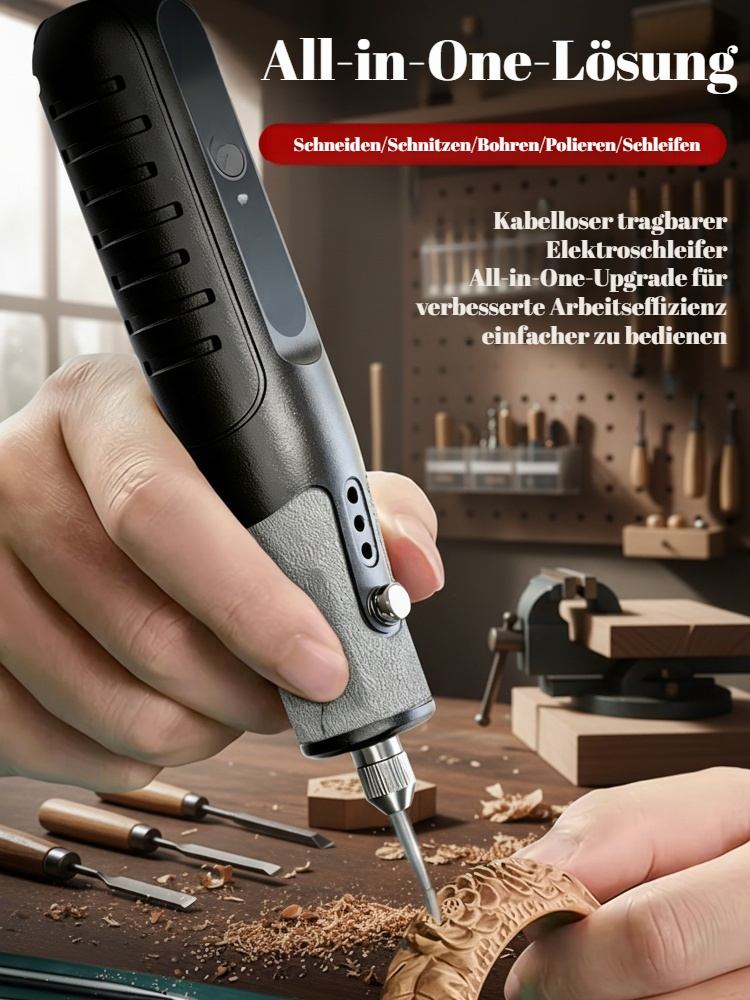 35-teiliges Mini-Handschleif-, Polier- und Gravurwerkzeug-Set