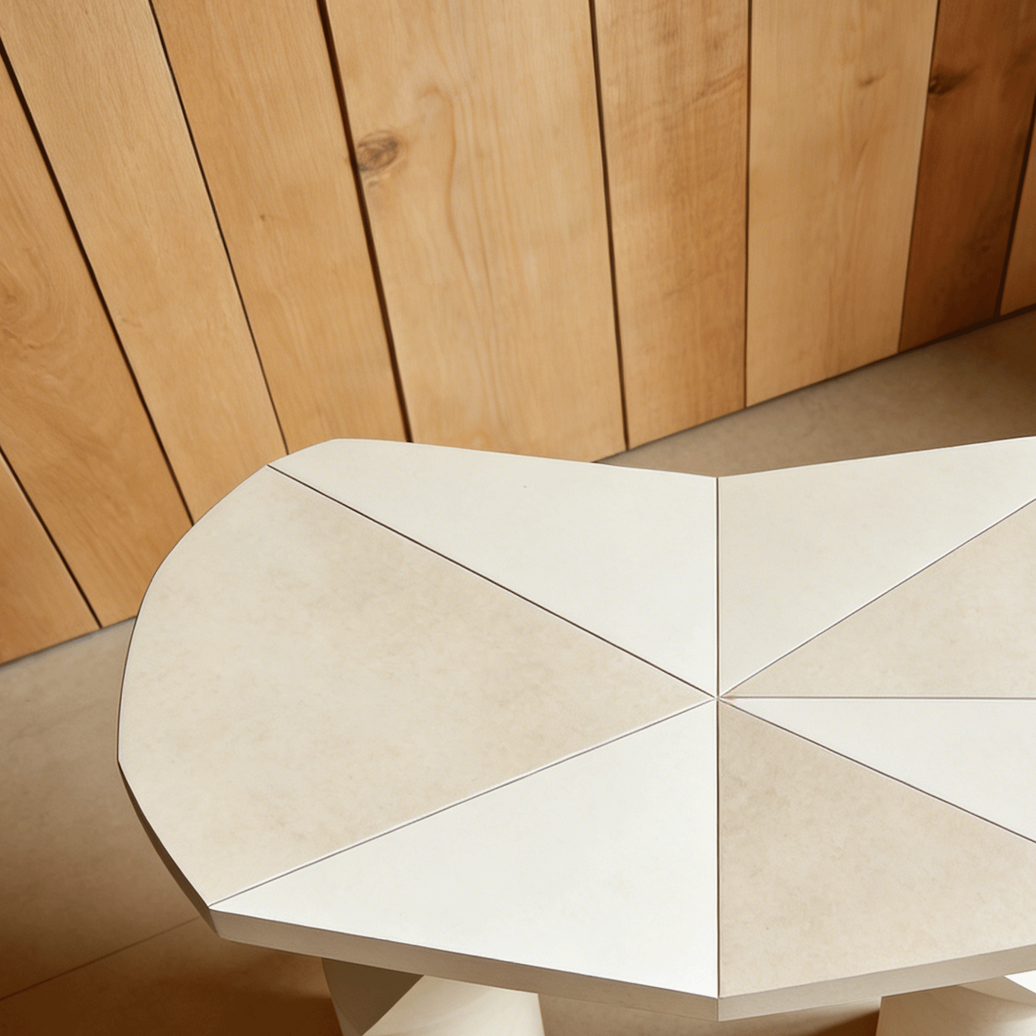 Banco individual estilo minimalista