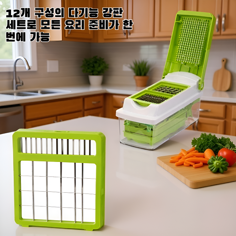 12개 구성의 다기능 강판 세트