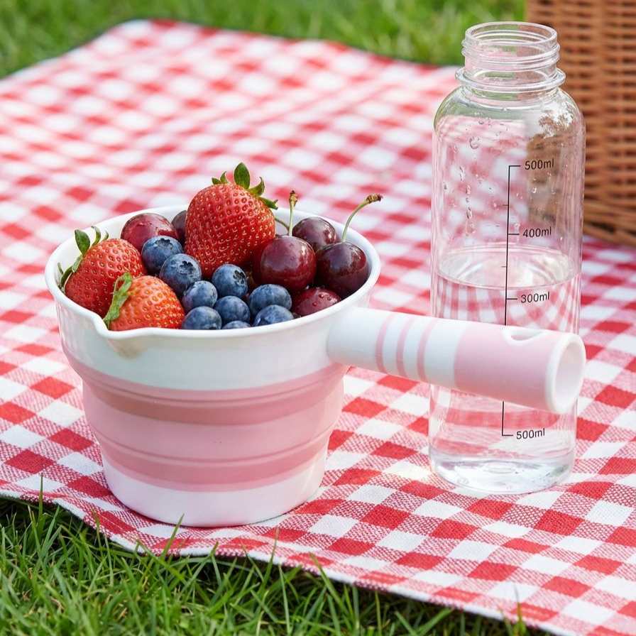 Wasserschöpfkelle aus lebensmittelechtem Silikon