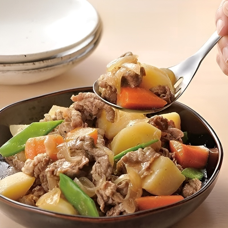 ช้อนซุปและตะแกรงกรองทำจากสแตนเลส