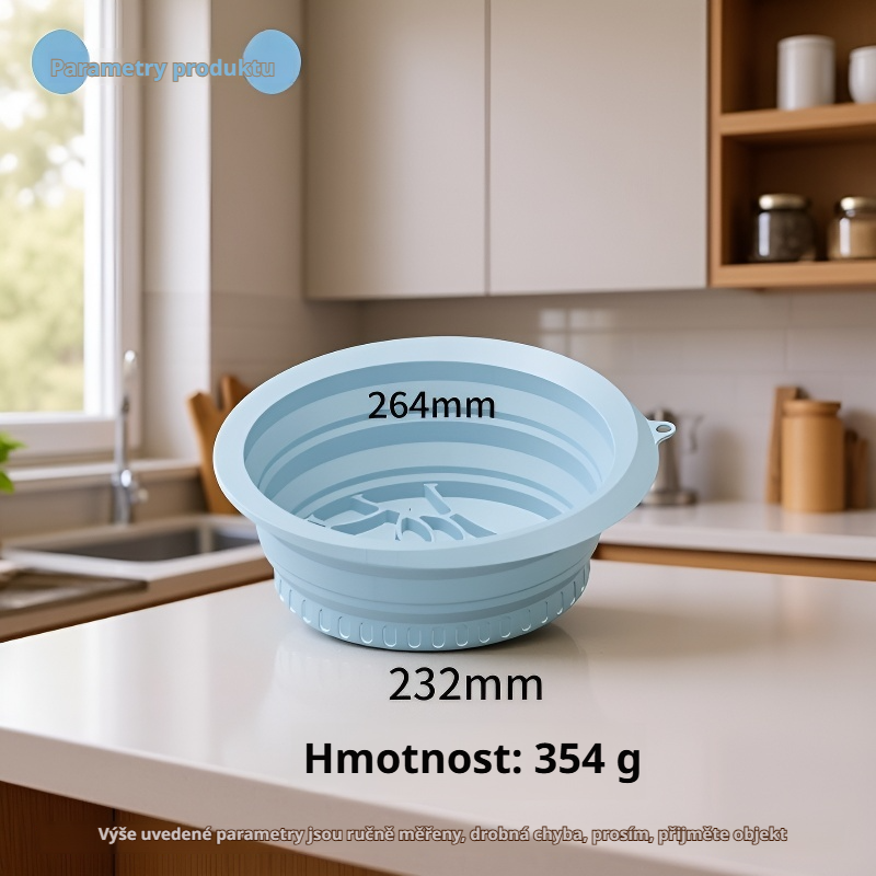  Skládací přenosná umyvadlo na obličej